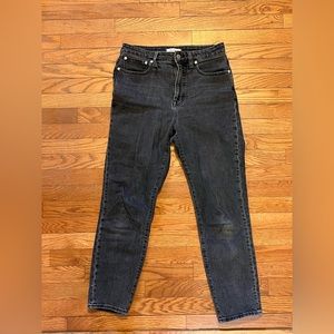 Madewell curvy perfect vintage jean lunar wash size 27